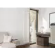 Радиатор трубчатый Nova Siluet NS-T2 1800 4 BV R9016(M) 50/70 4 секции нижнее универсальное подключение сталь белый матовый с кронштейном