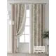 Комплект штор Comfy way Форнерс - 190 - 240 см CW709190240-240 на шторной ленте 240x150 см цвет бежевый