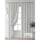 Комплект штор Comfy way Форнерс - 208 - 240 см CW709208240-240 на шторной ленте 240x150 см цвет белый