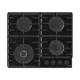 Газовая варочная панель Gorenje GTW642SYB 60 см 4 конфорки цвет черный