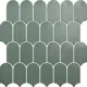 Декоративная мозаика Nsmosaic R-347 NS11PL0076 28.8x29.8см цвет Зеленый