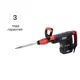 Отбойный молоток сетевой Elitech HD DH1518E, 1500 Вт 6-18 Дж