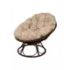 Кресло садовое M-group 12860201 Папасан Home 98x81x79 см коричневый