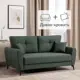 Диван раскладной Egregor 178x91x99 см текстиль цвет зеленый