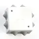 Коробка установочная Кунцево-электро КОА-003-БК 90x90x42 мм IP44 цвет белый