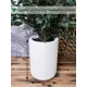 Кашпо Evabrick Sphere cylinder hl50-35w d 35 см 50 см 38 л полимербетон белый