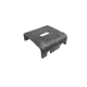 Скоба для 3D забора Nova 40x40мм 2мм цвет серый 100шт