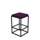 Барный стул Alsav Верм-46 AL 302S NEW violet_черный 40x65 см цвет new violet/черный