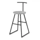 Барный стул Alsav Сканди-75 софт AL 306S basalt_черный 43x90 см цвет basalt/черный