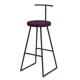 Барный стул Alsav Сканди-65 софт AL 307 ткань NEW violet_черный 43x100 см цвет ткань new violet/черный