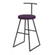 Барный стул Alsav Сканди-65 софт AL 307S ткань NEW violet_черный 43x90 см цвет ткань new violet/черный