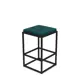 Барный стул Alsav Верм-65 AL 302S velur azure_черный 40x65 см цвет velur azure/черный