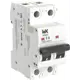 Автоматический выключатель Iek M06N-DC 2P C6 А 10 кА AR-M06N-2-C006DC