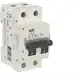 Автоматический выключатель Iek M06N 2P C20 А 6 кА AR-M06N-2-C020