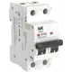 Автоматический выключатель Iek M06N-DC 2P B0.5 А 10 кА AR-M06N-2-B0D5DC