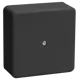Коробка распаячная Iek 75x75x28 мм цвет черный IP40