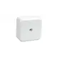 Распределительная коробка открытая Iek КМ41206-01 75x75x20 мм IP20 цвет белый
