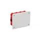 Распределительная коробка Iek КМ41007 D80x40 мм IP20 цвет красный