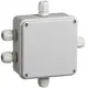 Коробка распаячная Iek КМ41330 100x100x50 мм цвет серый IP55