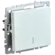 Выключатель встраиваемый Iek Brite BR-V10-1-10-K36 1 клавиша с подсветкой цвет жемчужный