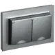 Розетка встраиваемая Iek Brite BR-R26-16-44-K46-F с заземлением цвет нержавеющая сталь