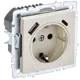 Розетка USB встраиваемая Iek Brite BR-R14-16-U22-018-K10 с заземлением цвет бежевый