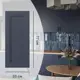 Фасад кухонного шкафа Котлас 33x77 см Konsensa МДФ цвет синий