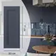 Фасад кухонного шкафа Котлас 30x77 см Konsensa МДФ цвет синий