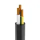 Кабель Кабэкс ППГнг(A)-HF 3x2.5 мм 100 м черный