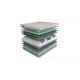 Матрас Mr.Mattress Arhimed Amnesia 120х190см независимый пружинный блок 1.5-спальный
