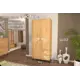 Шкаф распашной Furnistyle 13630 90.2x204.5x50.5 см ЛДСП цвет дуб крафт золотой