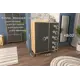 Комод Furnistyle КВ-02 5 ящиков 110х50.5х134.5 см ЛДСП цвет дуб крафт золотой/антрацит