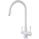 Смеситель для кухни Lemark Comfort цвет белый LM3075W