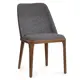 Стул Alsav Bruno 52x86x57 см текстиль цвет орех темный/ткань melange-grey