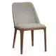 Стул Alsav Bruno 52x86x57 см текстиль цвет орех темный/ткань soft-beige