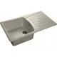 Мойка для кухни врезная Эко-м 6248-1 терракот 47.8x61.7 см глубина чаши 18 см кварц цвет терракота