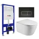 Комплект инсталляция с унитазом Enio 612936 цвет белый