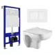 Комплект инсталляция с унитазом Enio 538701 цвет белый