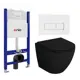 Комплект инсталляция с унитазом Enio 611914 цвет черный