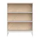 Стеллаж с полками Ellipse furniture Fjord M 100x128x36 см МДФ цвет белый