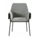 Обеденный стул Огого обстановочка! Minotti 41x88x64 см текстиль цвет серый