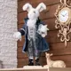 Коллекционная игрушка Bogacho белый Кролик ручная работа