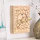 Шкафчик для ключей Bogacho Терра 21x29.5x14 см МДФ бежевый