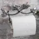 Держатель для полотенец 18 см Bogacho кованая сталь цвет серебро 75096