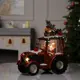Светящаяся электрическая фигура Luazon Lighting Праздничный трактор 10511721 h 21 см