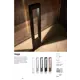 Фонарный столб уличный Ideal lux 136059 15 Вт 80 см IP44 цвет черный