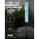 Светильник в грунт Luazon lighting 9253486 на солнечных батареях 3 см регулируемый белый свет