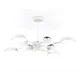 Люстра на штанге светодиодная Ambrella light Comfort Ambr_fl51627 40 м² регулируемый белый свет цвет белый/золото