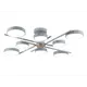 Люстра потолочная светодиодная Ambrella light Comfort Ambr_fl516339 40 м² регулируемый белый свет цвет медь/серый