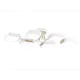 Люстра потолочная светодиодная Ambrella light Comfort Ambr_fl4886 36 м² регулируемый белый свет цвет дерево/белый